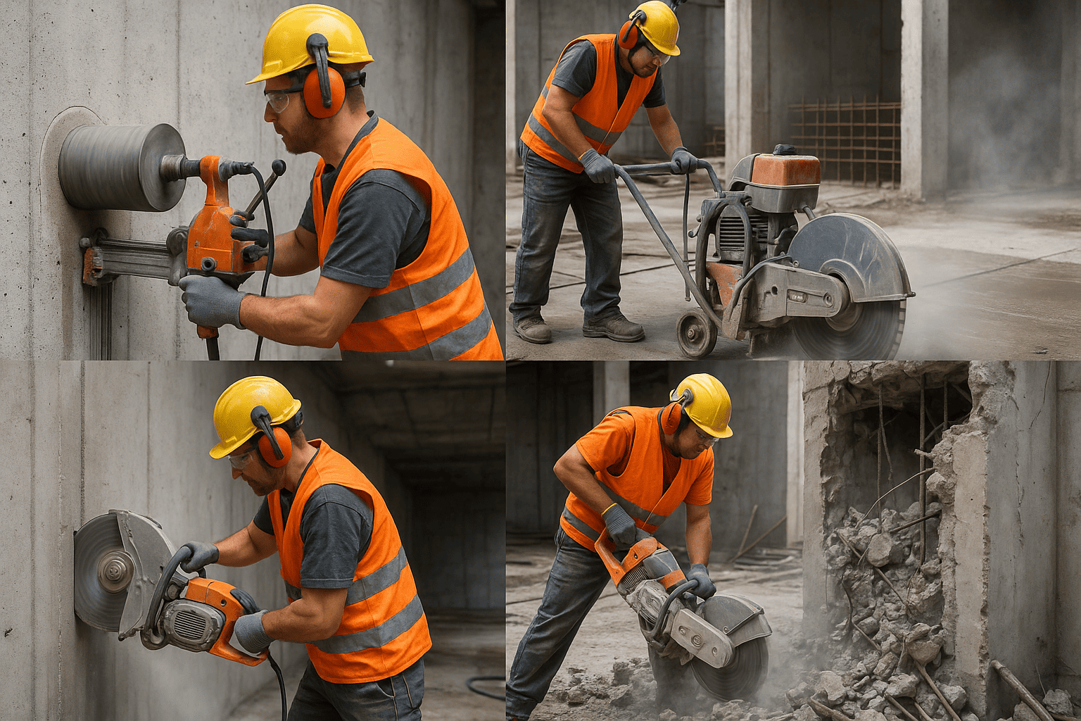 Core cutting concrete cutting services in uae