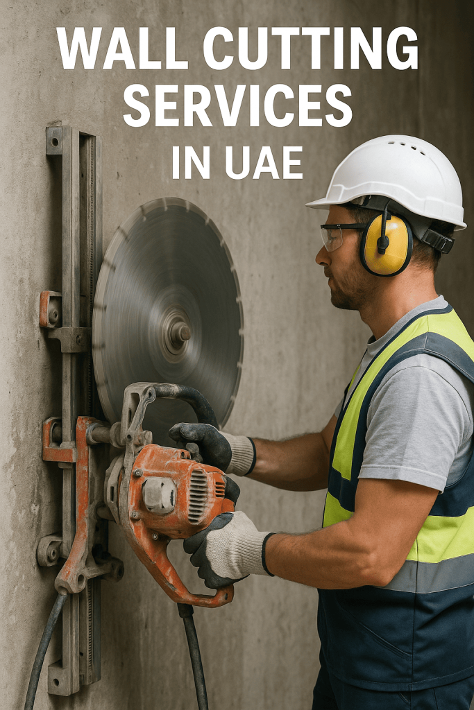 Wall Cutting services in UAE